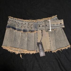 Current Mood Testing Limits Skirt Belt S/M